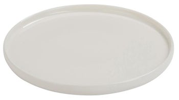 Talerz porcelanowy ∅23 cm biały – obraz-1