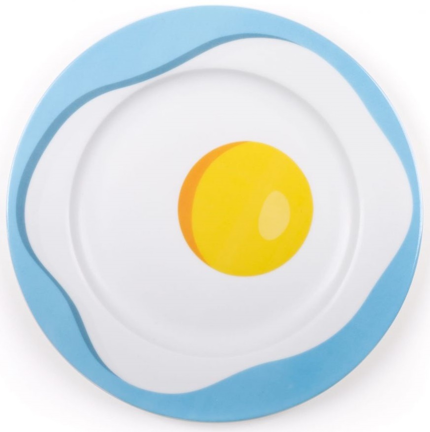 Talerz Egg 27 cm – obraz-1