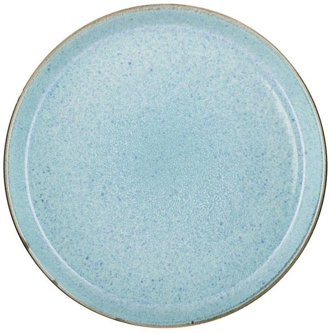 Talerz Gastro Ø21 cm szary/błękitny – obraz-1