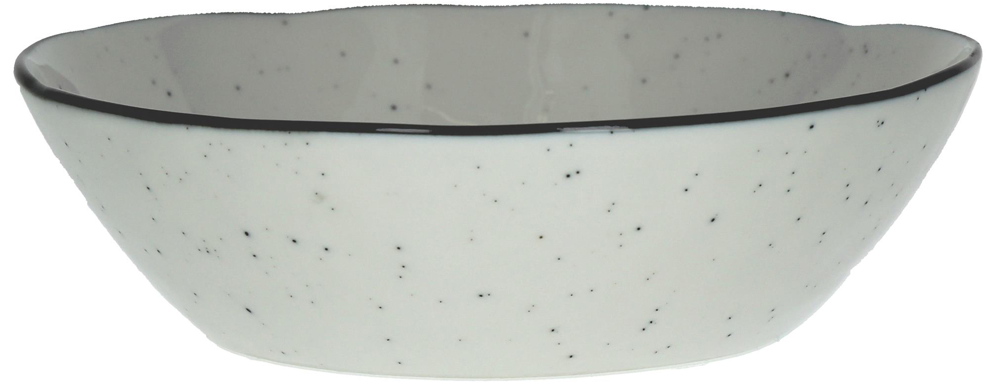 Talerz głęboki porcelanowy biały Ø18x5 cm – obraz-1