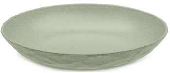 Talerz głęboki z tworzywa sztucznego zielony 22 cm – obraz-1