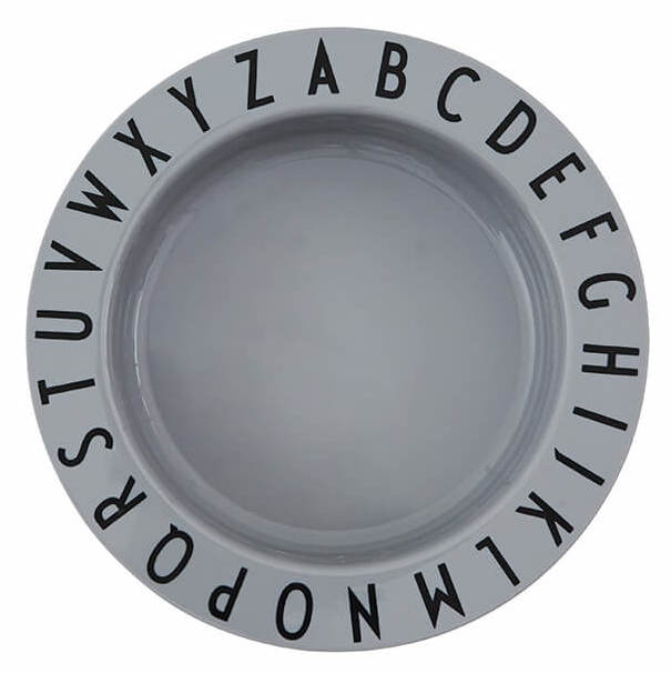 Talerz głęboki ∅16 cm szary – obraz-1