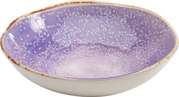 Shirley dyb tallerken, violet, Ø21cm – billede-1.