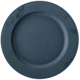 Talerz głęboki plastikowy niebieski ∅22 cm – obraz-1