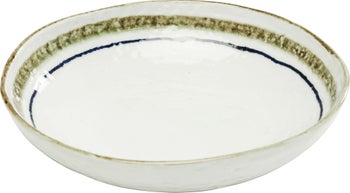 Talerz głęboki kamionkowy kolorowy Ø21 cm – obraz-1