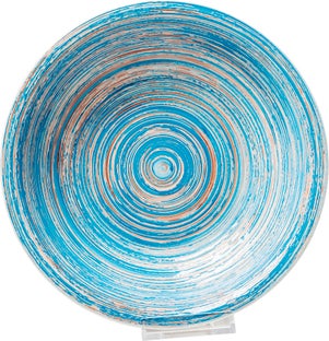 Tallrik Deep Swirl Blå Ø21cm – bild-1.