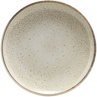 Talerz płytki ceramiczny szary ∅27 – obraz-1