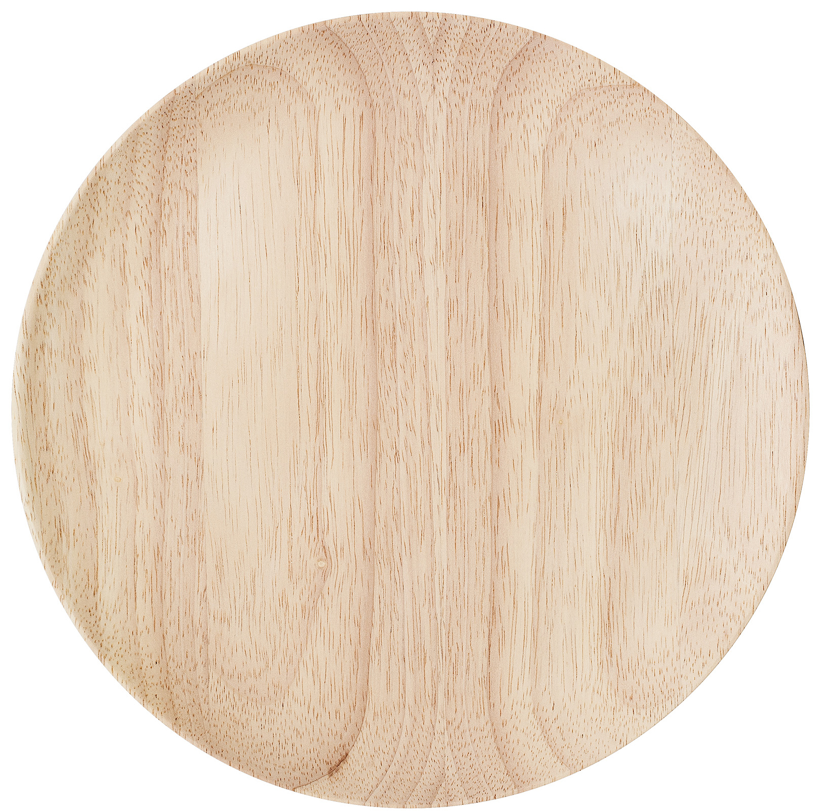 Talerz do serwowania Ø25 cm drewniany – obraz-1