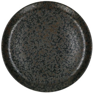 Talerz obiadowy Basalt Ø27 cm czarny – obraz-1