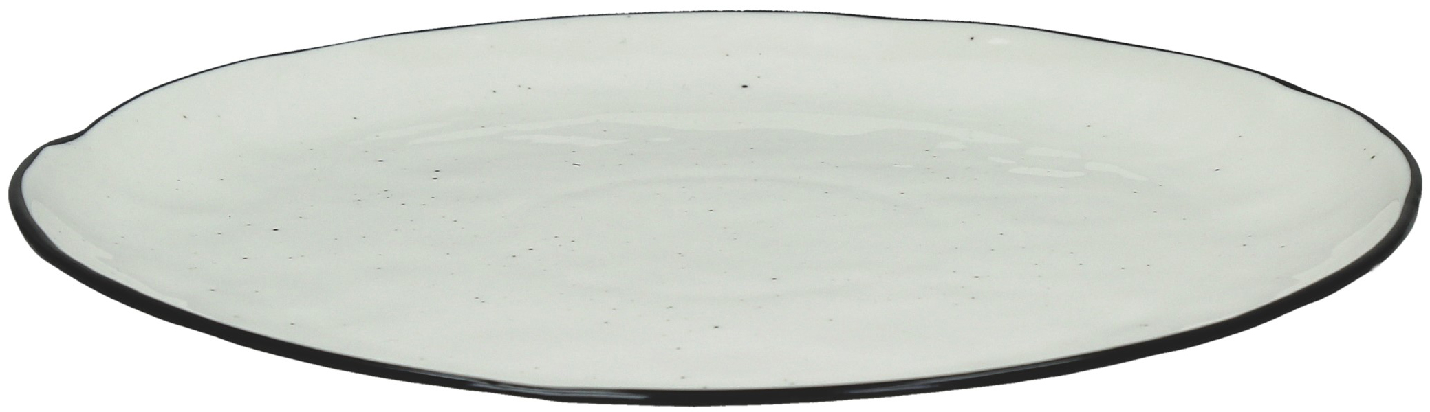 Talerz obiadowy Basil 26 cm biały – obraz-1