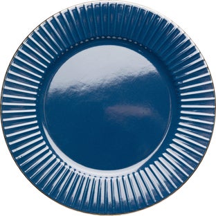 Muse tallerken, blå, Ø27cm – billede-1.