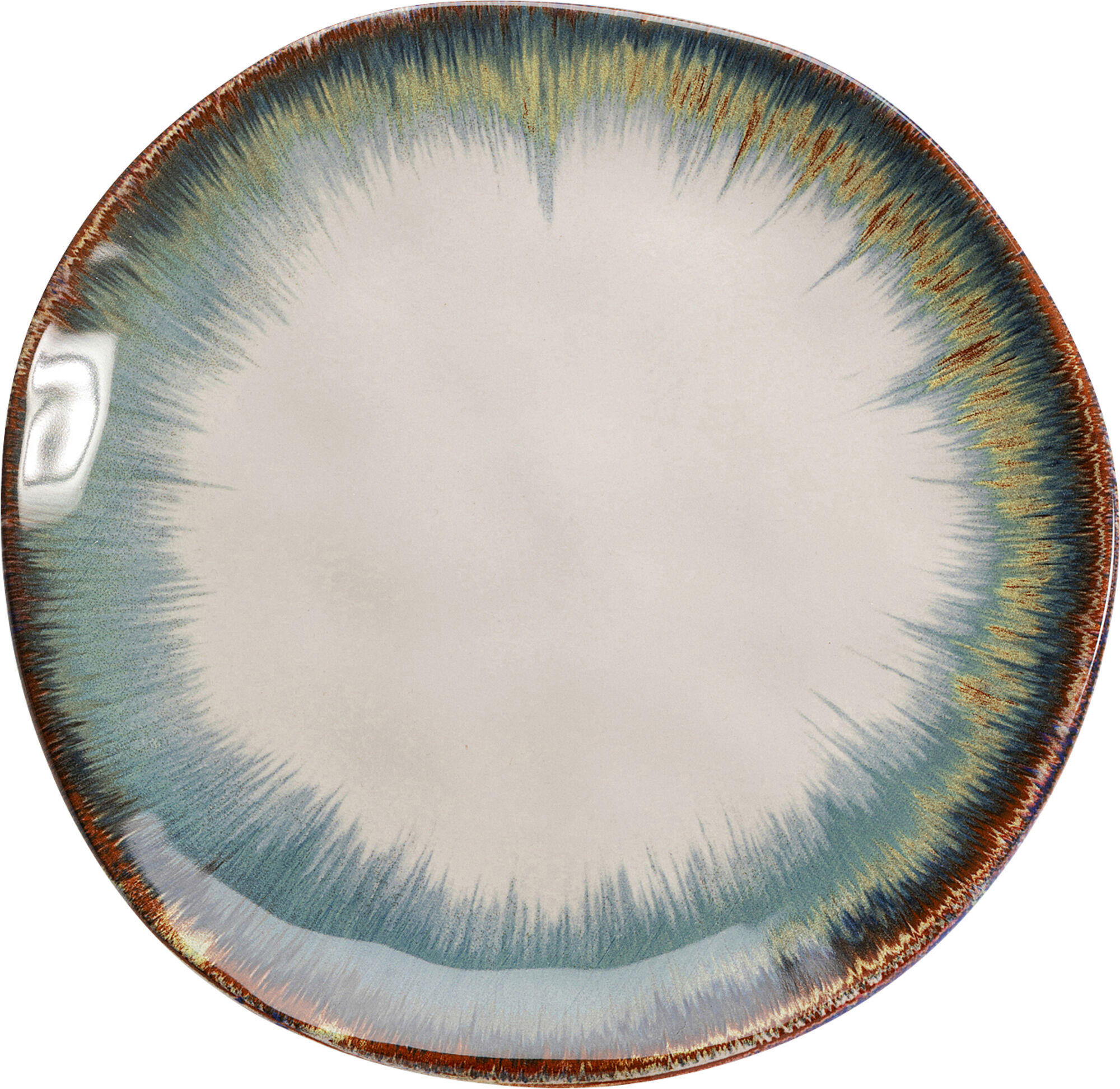 Laguna tallerken, blå, Ø.20 – billede-1.