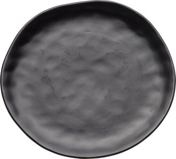 Tallrik Organic - Stengods Svart Ø26cm – bild-1.