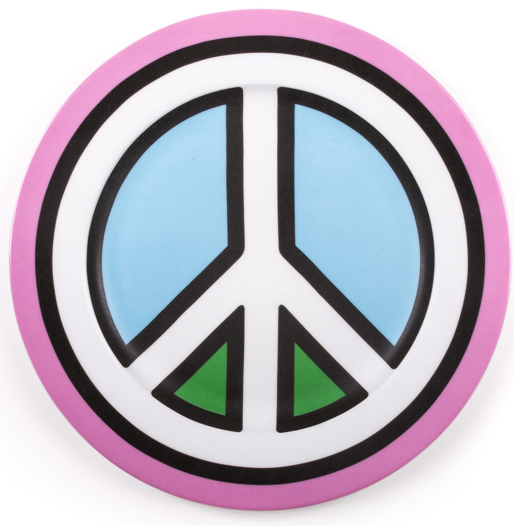 Talerz Peace 27 cm – obraz-1