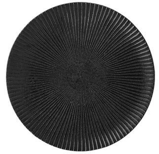 Talerz płytki Neri ∅18 cm czarny – obraz-1
