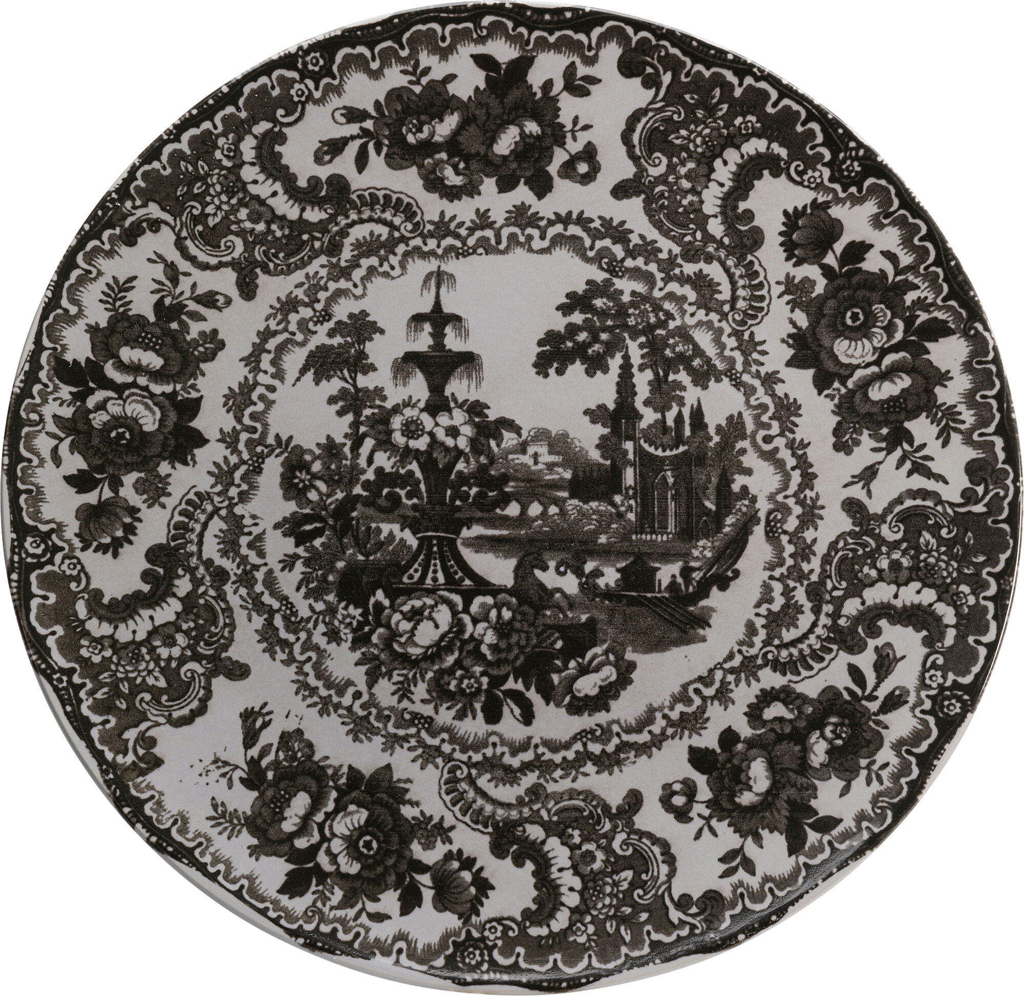 Farfurie Sakura Gri Ø27 cm – imagine-1.