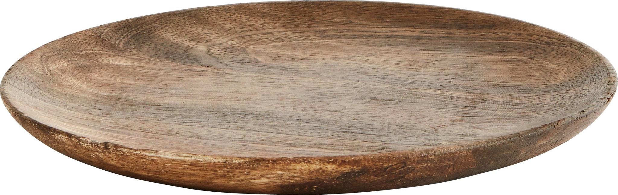 Talerz Samus Ø20 cm drewniany – obraz-1