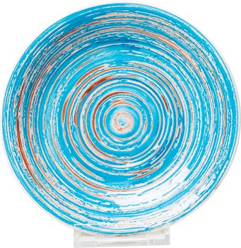 produkt: Tallrik Swirl Blå Ø19cm.