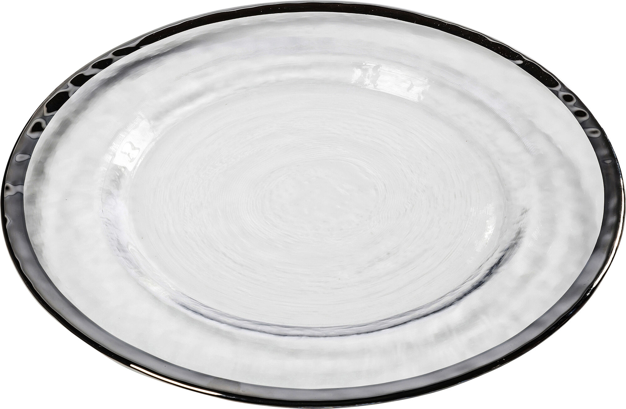 Talerz biały Ø33x3 cm – obraz-1
