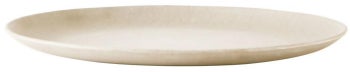 Talerz płaski off-white Ø23x2 cm – obraz-1