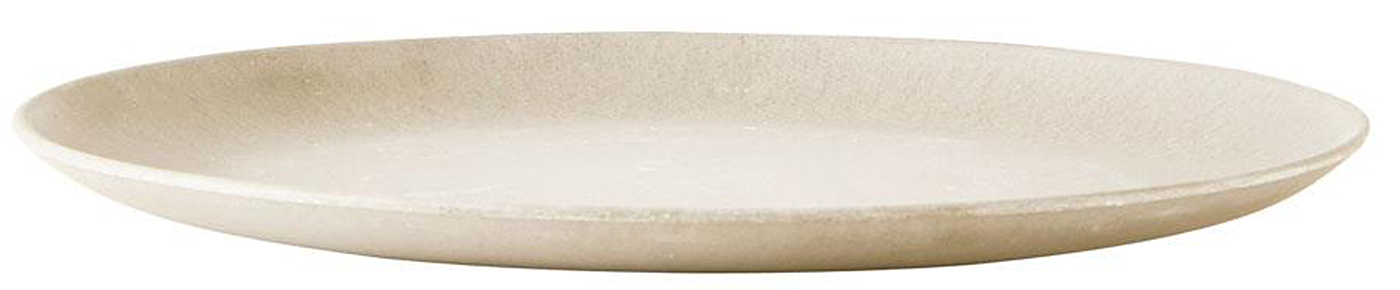 Talerz płaski off-white Ø28x2 cm – obraz-1