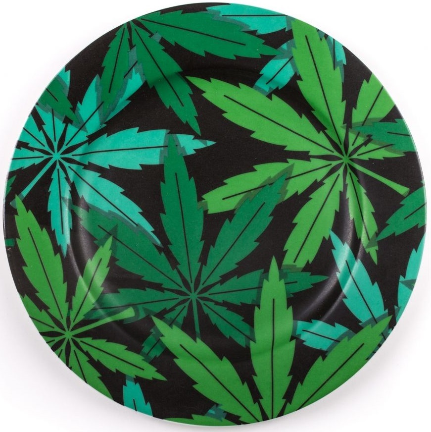Talerz Weed 27 cm – obraz-1