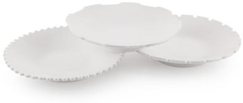 Talerze głębokie Machine (3-set) Ø23 cm białe – obraz-1