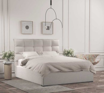 Тапицирано легло CAPRI със подматрачна рамка – изображение-1