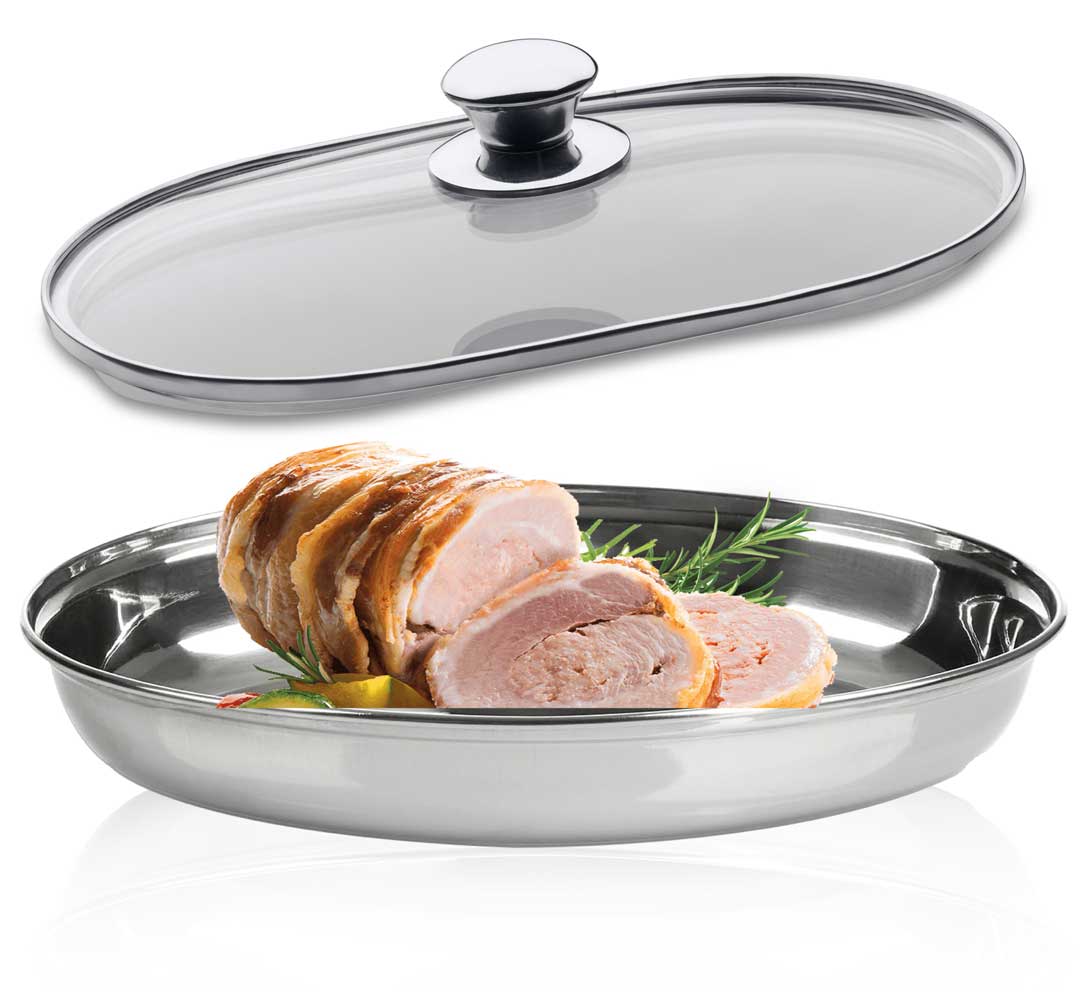 Тава за печене със стъклен капак SMART – изображение-1