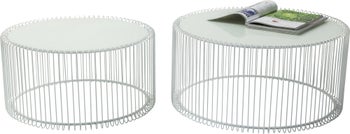 Холна маса Wire White (2/Set) – изображение-1.