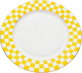 Lėkštė Harlequin Yellow Ø27cm – paveikslėlis-1.