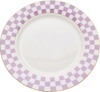 Tallerken Harlequin Lilla Ø21cm – bilde-1.
