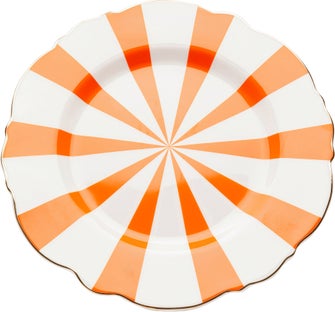 Harlequin tallerkner, orange Ø22cm – billede-1.