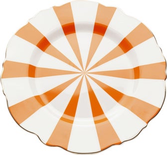 Plato Harlequin Orange Ø22cm – Imagen-1.