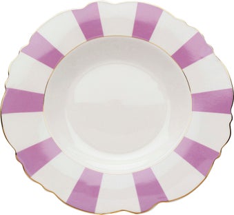 Lila Harlequin Mélytányér Ø23cm – kép-1.