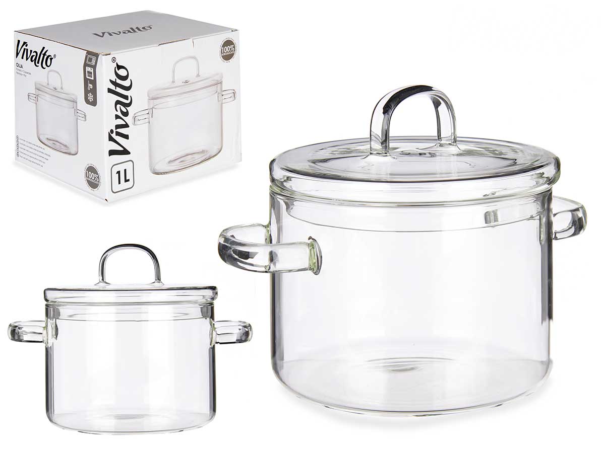 Тенджера с капак 1л – изображение-1