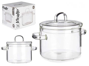 Тенджера с капак 1л – изображение-1