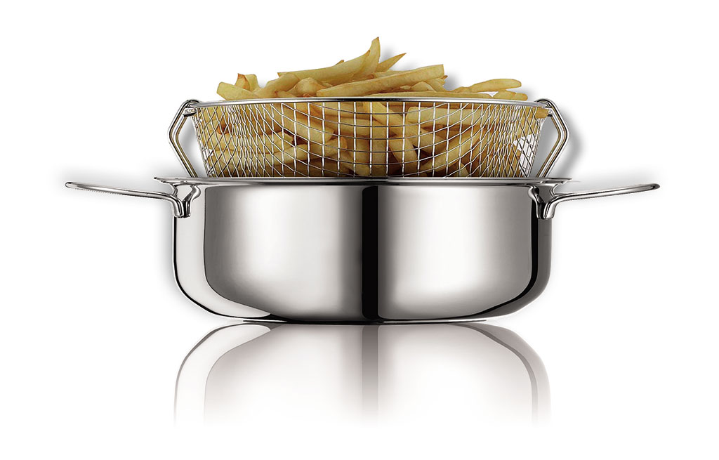 Тенджера с приставка за пържене – изображение-1