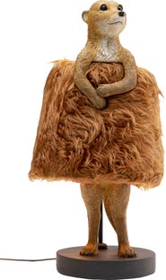 Meerkat Fur Animal Asztali Lámpa 50cm – kép-1.