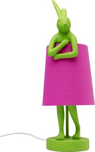 Настолна лампа Animal Rabbit Green/Pink 50cm – изображение-1.