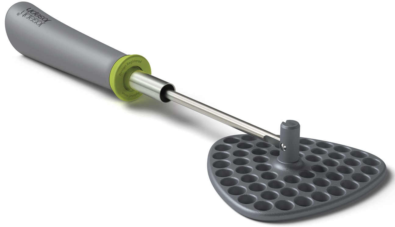 Tłuczek do ziemniaków 30,5 cm grafitowo-zielony – obraz-1