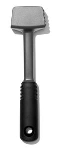Tłuczek stalowy do mięsa z czarnym uchwytem 2w1 ubijanie i zmiękczanie – grafika-1.