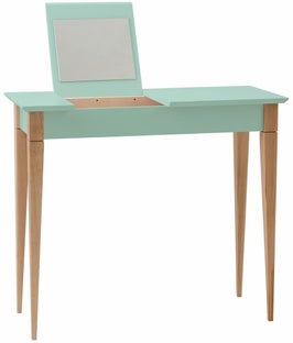 Toaletka z lusterkiem Mimo 105x35 cm miętowa – obraz-1