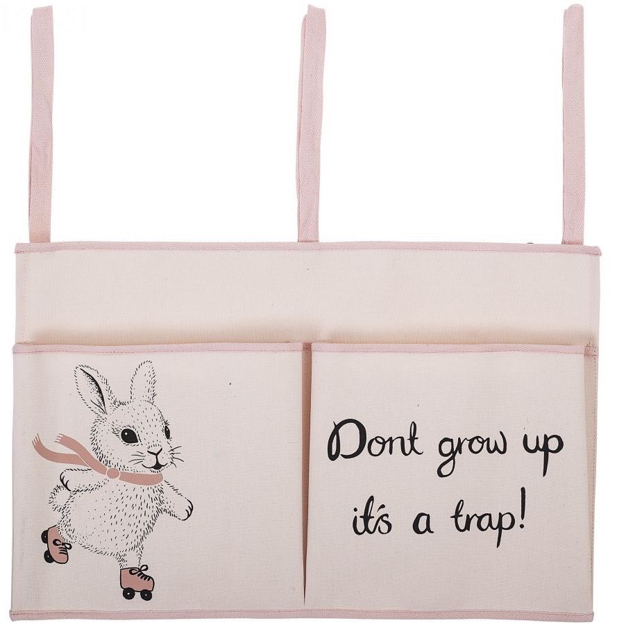 Torba do przechowywania różowa 55x35 cm – obraz-1