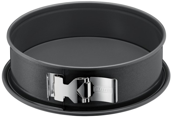 Tortownica czarna stalowa powłoka ceramiczna 26 cm – obraz-1