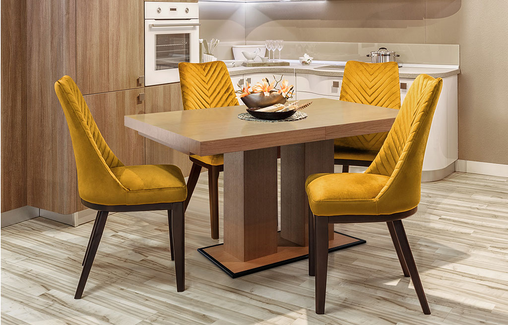 Трапезен комплект маса MBCD и столове SHARK – изображение-1