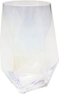 Vaso bajo Diamond Clear 15 cm – Imagen-1.