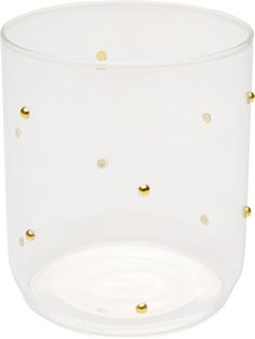 Szklanka Glam Dots Złota 9cm – obraz-1