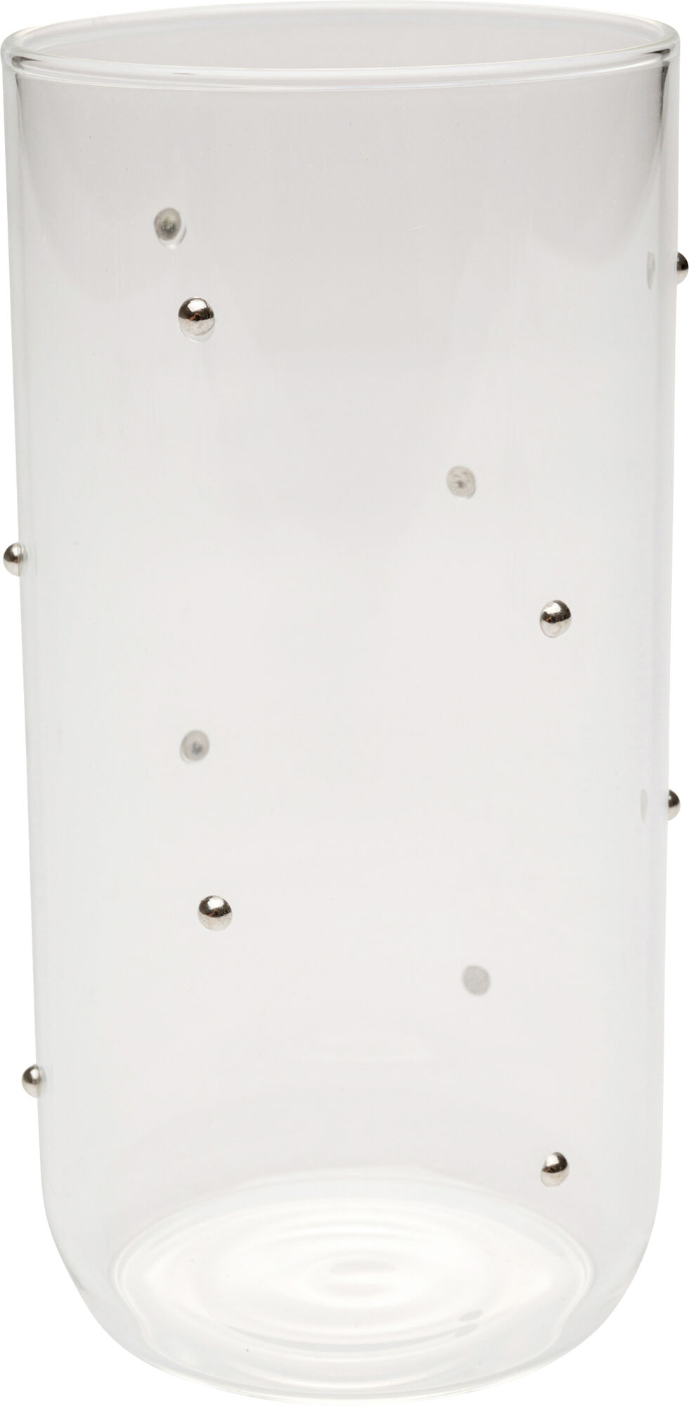 Čaša Glam Dots Silver 14cm – slika-1.