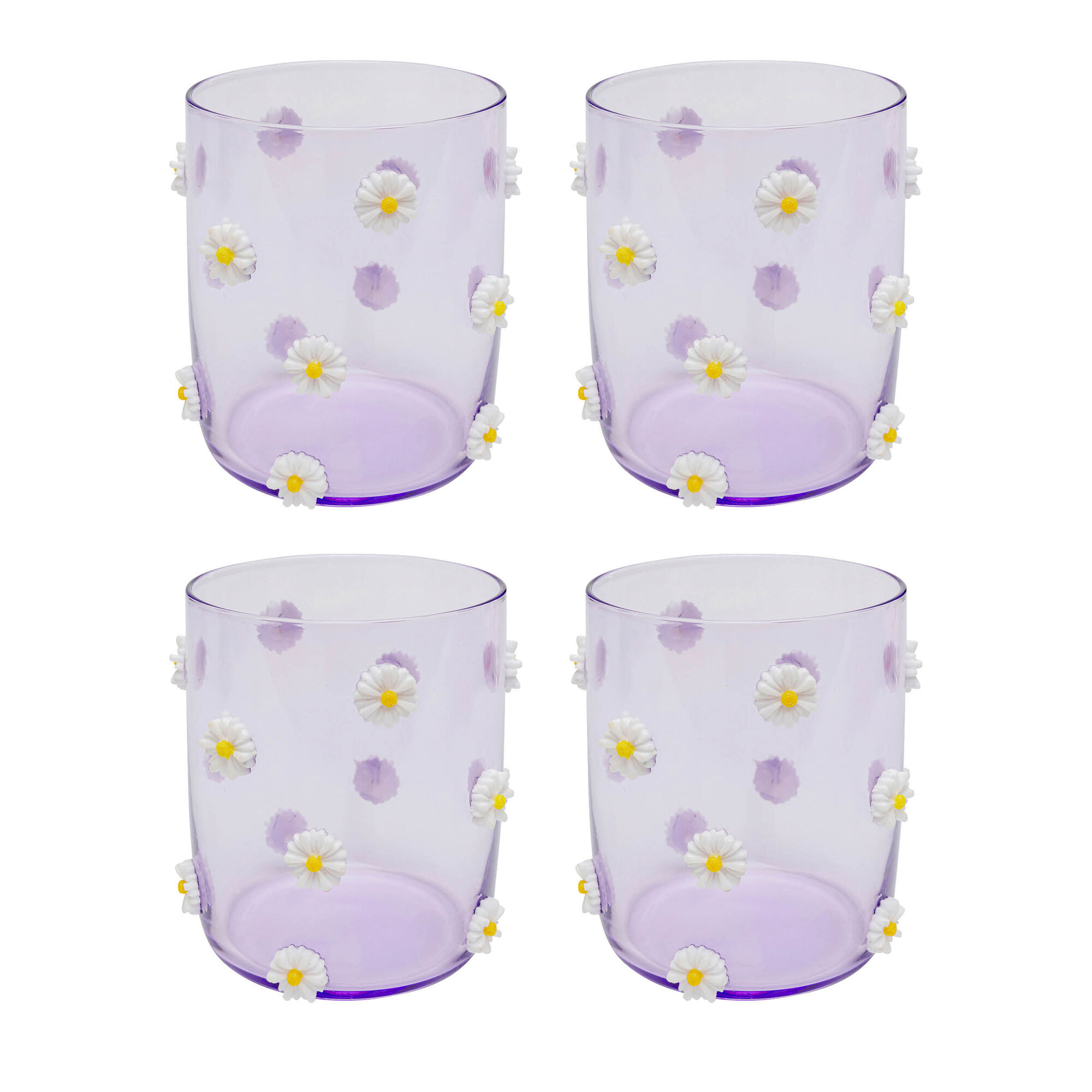 Čaša Party Flowers 9cm (4/part) – slika-1.